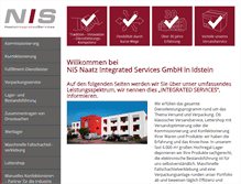 Tablet Screenshot of naatz-services.de